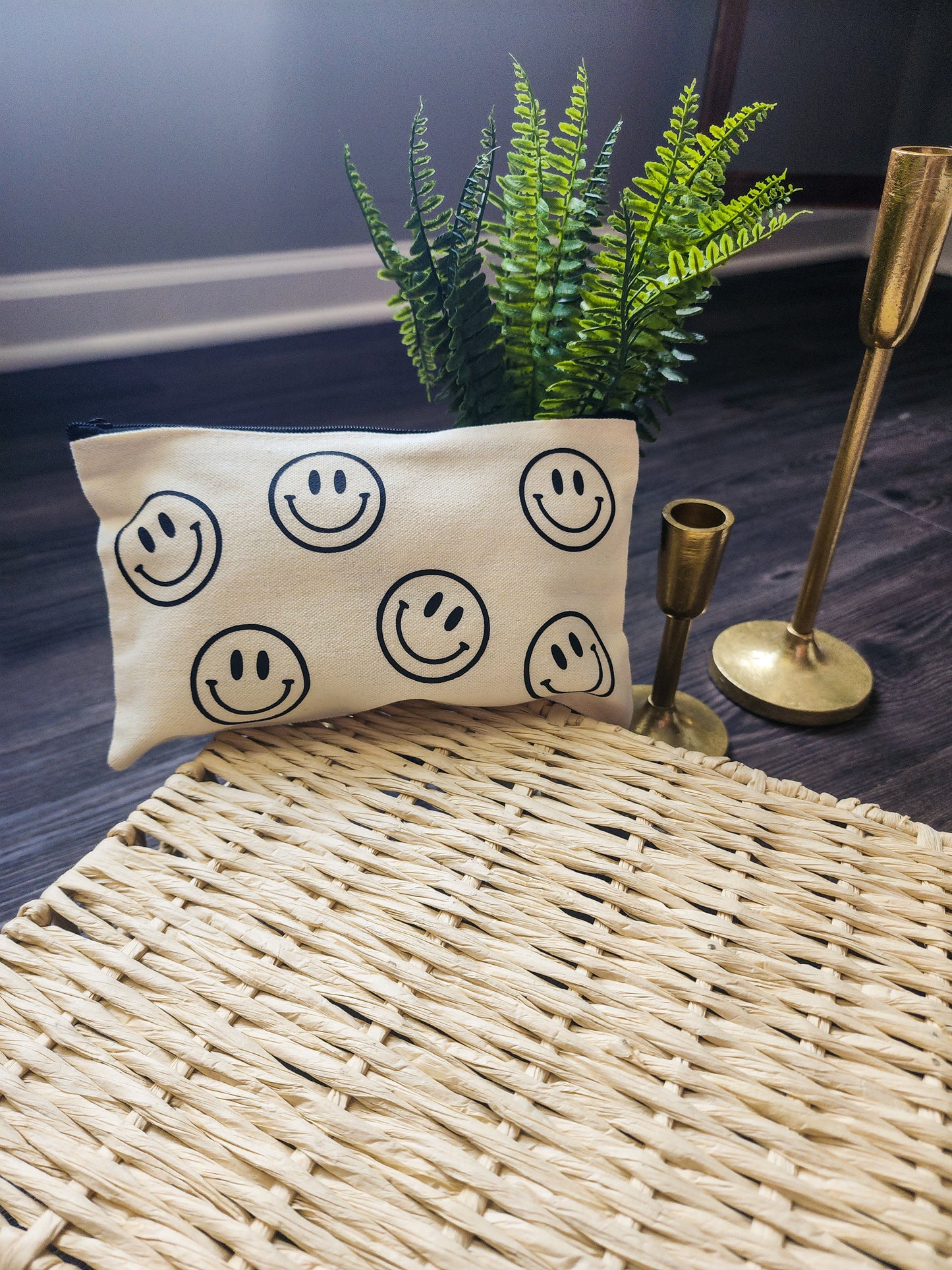 Smiley Face Pouch