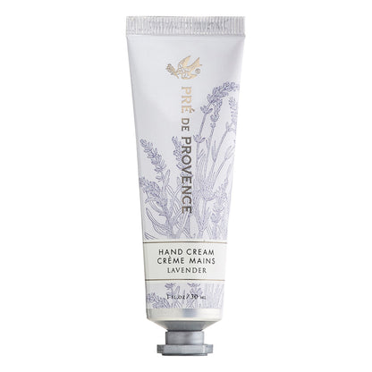 Close-up of Pre de Provence Lavender Hand Cream tube