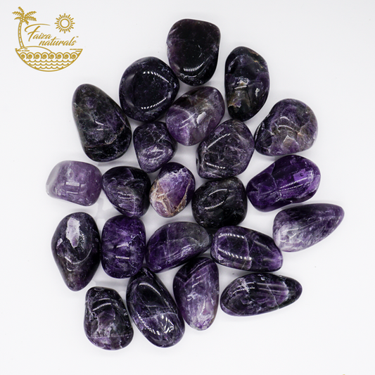 Amethyst Tumbled Crystals | Curated Ambience