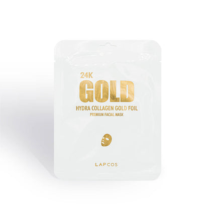 24K Gold Foil Premium Face Mask