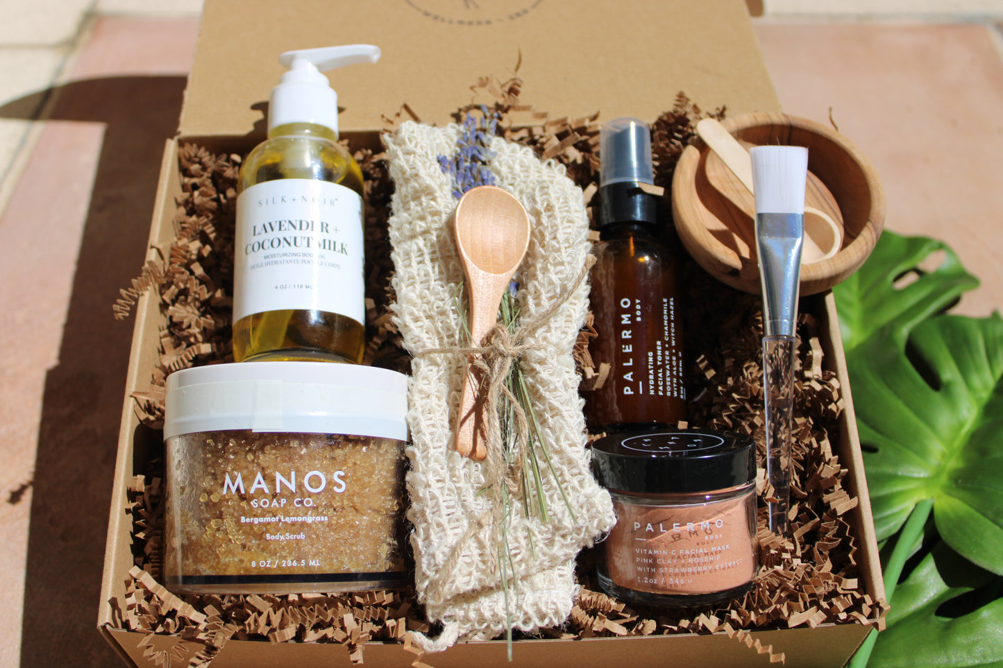 Lavender & Rose Self-Care Box Spa Collection