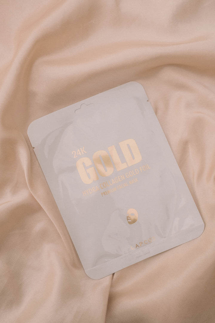 24K Gold Foil Premium Face Mask